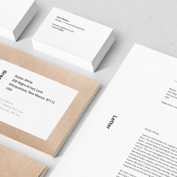 Personal Stationery